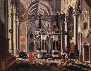 BASSEN, Bartholomeus van The Tomb of William the Silent in an Imaginary Church Sweden oil painting reproduction